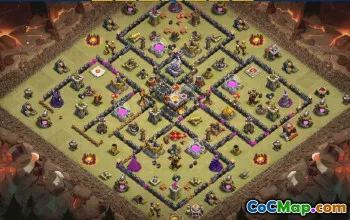 CoC Town Hall 11 Base Layouts & Map Links | Trophy & War Designs #32752