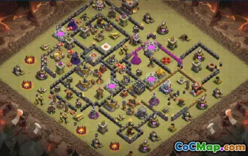CoC Town Hall 11 Base Layouts & Map Links | War & Trophy Bases #32626