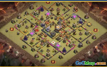 CoC Town Hall 11 Base Layouts & Map Links | War & Trophy Views #29605