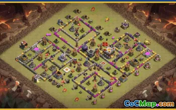 CoC Town Hall 11 Base Layouts & Map | War, Farming, Trophy & More #29854