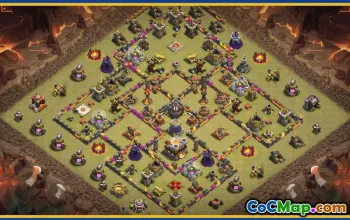CoC Town Hall 11 Base Layouts & Maps | Copy & Download #29425