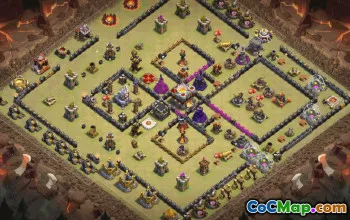 CoC Town Hall 11 Base Layouts & Maps | Copy & Guide #32519