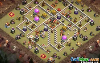 COC TOWAL HALL 11 BASE Layouts & Maps | Kopier lenke her #13035