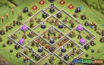 Coc Town Hall 11 Basislayouts & Maps - jetzt kopieren! #13135