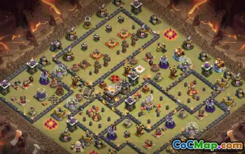 COC radnice 11 Základní rozložení a mapy: Kopírovat nyní! #13811