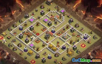CoC Town Hall 11 Base Layouts & Maps - Copy & Share #16723