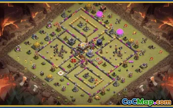 CoC Town Hall 11 Base Layouts & Maps | Copy & Share #29681