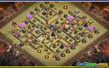 CoC Town Hall 11 Base Layouts & Maps | Copy & Share #29697
