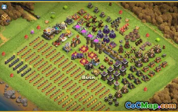 CoC Town Hall 11 Base Layouts & Maps – Free & Copyable #28814