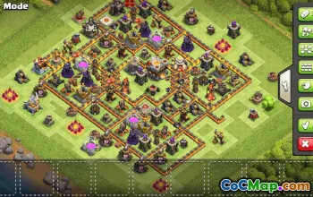 CoC Town Hall 11 Base Layouts & Maps | Free Download #33368