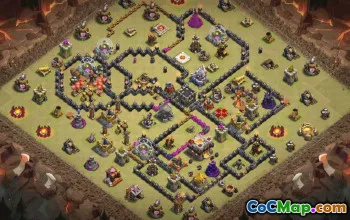 CoC Town Hall 11 Base Layouts & Maps | Home, Trophy, War Bases #32523