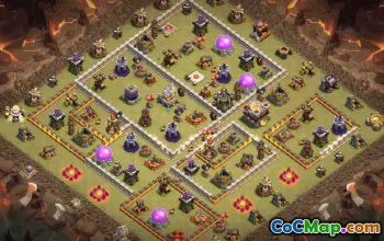 CoC Town Hall 11 Base Layouts & Maps | Home, Trophy, War Bases #33414