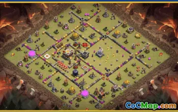 CoC Town Hall 11 Base Layouts & Maps | Home & War Defense #29680