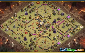 CoC Town Hall 11 Base Layouts & Maps | Home, War, Trophy #28701