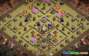 CoC Town Hall 11 Base Layouts & Maps | Home, War, Trophy #30799