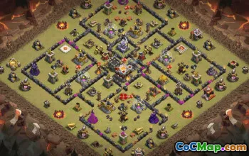 CoC Town Hall 11 Base Layouts & Maps | Home, War, Trophy #32524
