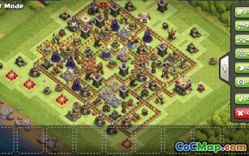 CoC Town Hall 11 Base Layouts & Maps | Home, War, Trophy #33469