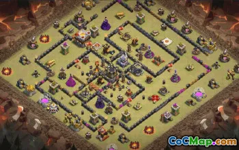 CoC Town Hall 11 Base Layouts & Maps | Home, War, Trophy #33919