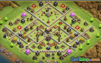 CoC Town Hall 11 Base Layouts & Maps | Home, War & Trophy Bases #27779