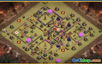 CoC Town Hall 11 Base Layouts & Maps | Home, War, Trophy Bases #28484