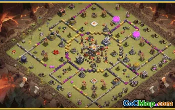 CoC Town Hall 11 Base Layouts & Maps | Home, War & Trophy Bases #29727
