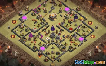 CoC Town Hall 11 Base Layouts & Maps | Home, War & Trophy Bases #30740