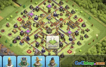 CoC Town Hall 11 Base Layouts & Maps | Home, War & Trophy Bases #33954