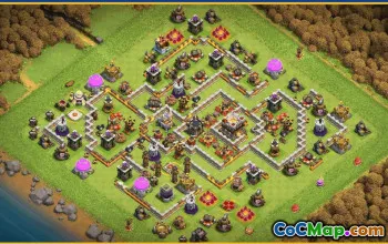 CoC Town Hall 11 Base Layouts & Maps | Home, War, Trophy & Hybrid #29272