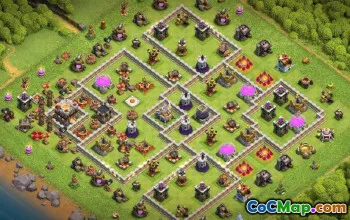 CoC Town Hall 11 Base Layouts: Maps & Links for War #16949