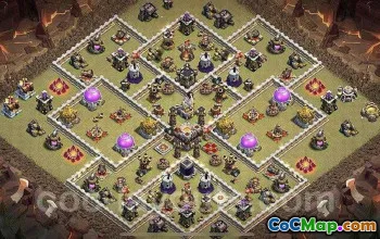 CoC Town Hall 11 Base Layouts: Maps & Links for War & Trophy #16713
