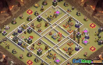 Radnice COC 11 Základní rozložení, mapy a odkazy pro vaši vesnici #14099