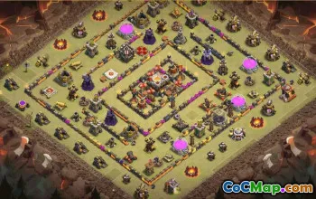 CoC Town Hall 11 Base Layouts & Maps | Trophy & Farming Bases #28308