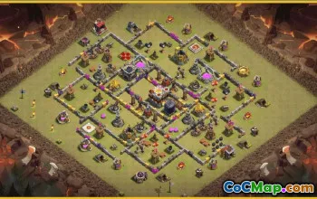 CoC Town Hall 11 Base Layouts & Maps | Trophy, Farming & Home Village #29336