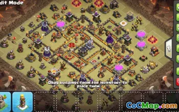 CoC Town Hall 11 Base Layouts & Maps | Trophy & War Bases #32658