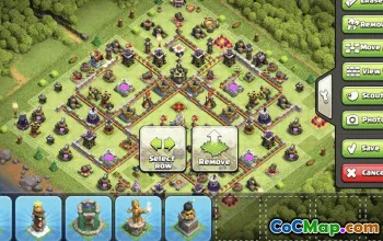CoC Town Hall 11 Base Layouts & Maps | Trophy & War Bases #33950