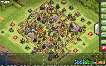 CoC Town Hall 11 Base Layouts & Maps | Trophy & War Designs #33588