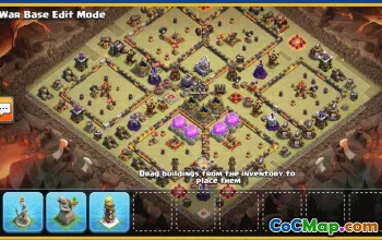 CoC Town Hall 11 Base Layouts & Maps | Trophy, War & Farming Bases #30327