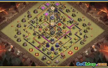 CoC Town Hall 11 Base Layouts & Maps | Trophy, War & Home Village #29748
