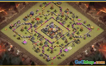 CoC Town Hall 11 Base Layouts & Maps | Trophy, War & Home Village #29848