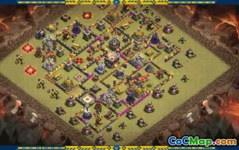 CoC Town Hall 11 Base Layouts & Maps | Trophy, War & Home Village #30546
