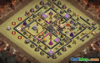CoC Town Hall 11 Base Layouts & Maps | Trophy, War & Home Village #32632