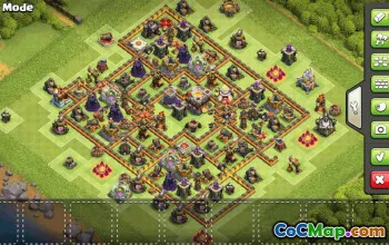 CoC Town Hall 11 Base Layouts & Maps | Trophy, War & Home Village #33320