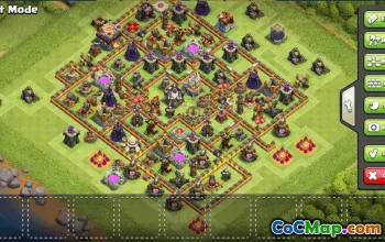 CoC Town Hall 11 Base Layouts & Maps | Trophy, War & More #33555