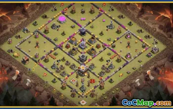 CoC Town Hall 11 Base Layouts & Maps | War, Farm, Trophy Bases #29783