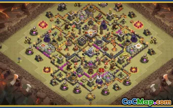 CoC Town Hall 11 Base Layouts & Maps | War, Farm, Trophy Maps #30020