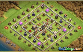 CoC Town Hall 11 Base Layouts & Maps | War, Trophy, Farming #29675