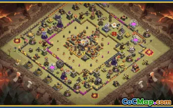 CoC Town Hall 11 Base Layouts & Maps | War, Trophy, Farming Bases #29747