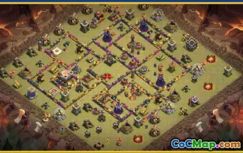CoC Town Hall 11 Base Layouts & Maps | War, Trophy & Home Village #27807