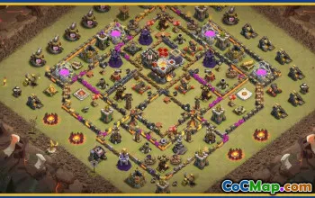 CoC Town Hall 11 Base Layouts & Maps | War, Trophy & Home Village #29471