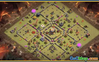CoC Town Hall 11 Base Layouts & Maps | War, Trophy, Home Village #29561